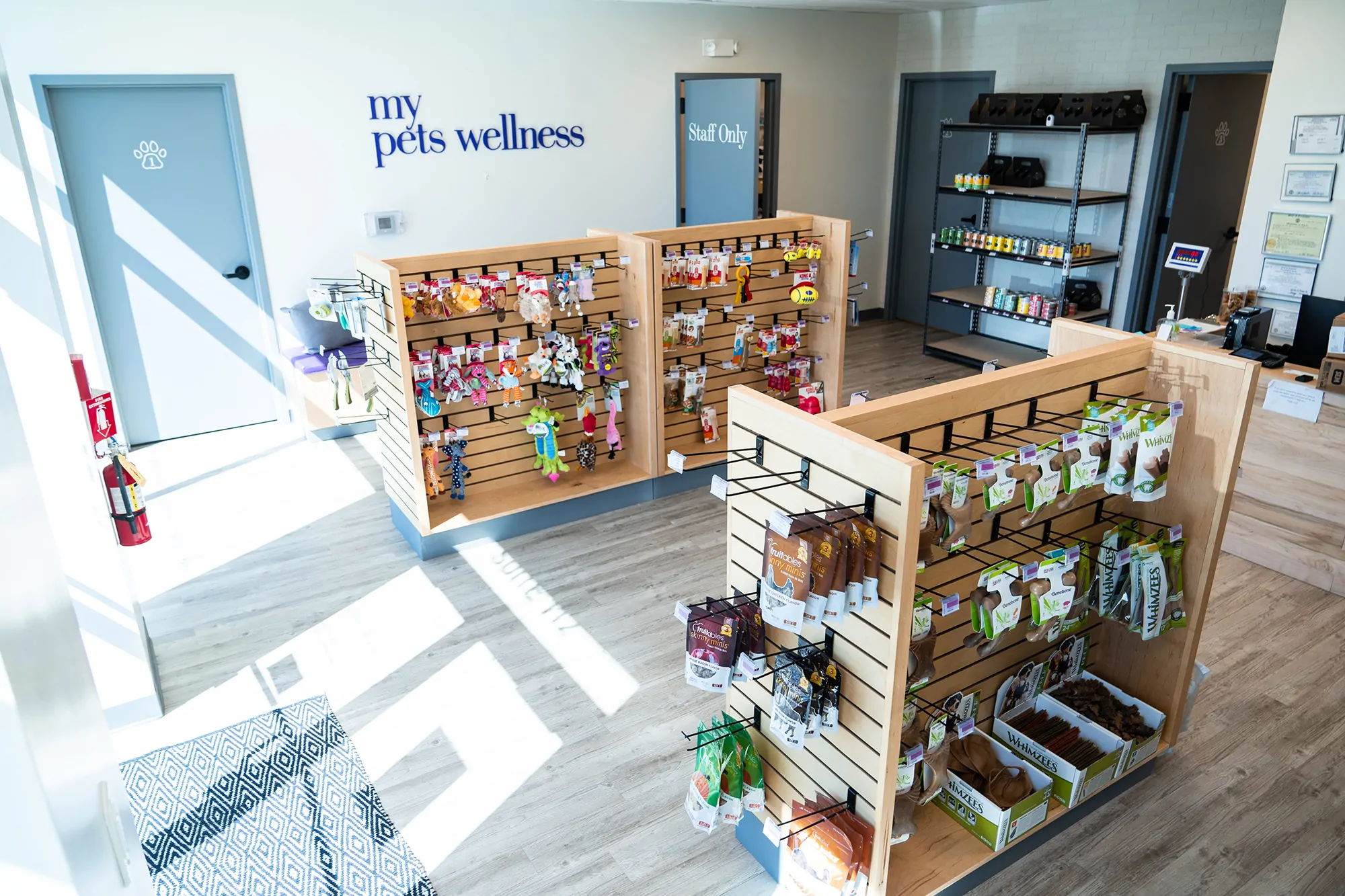 my pets wellness franklin cool springs lobby and retail store 
